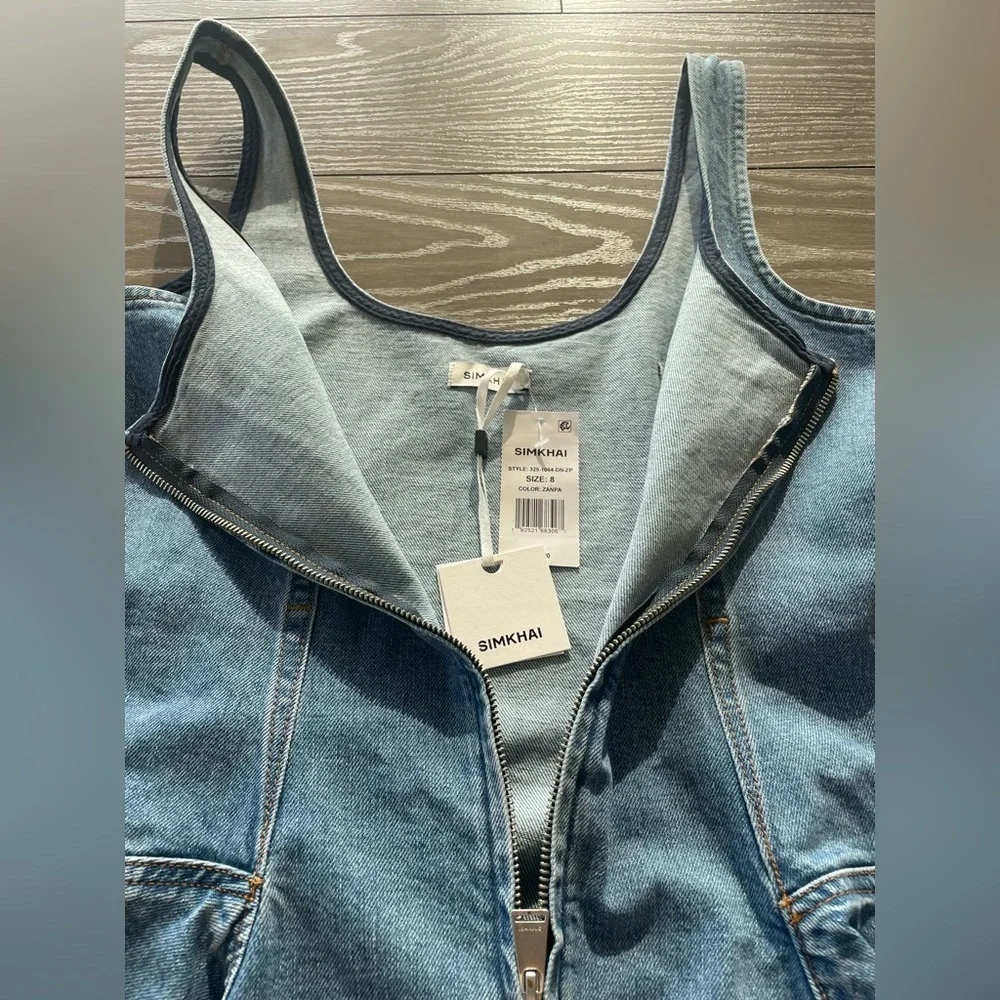 Denim Mini Dress - Picture 4 of 7